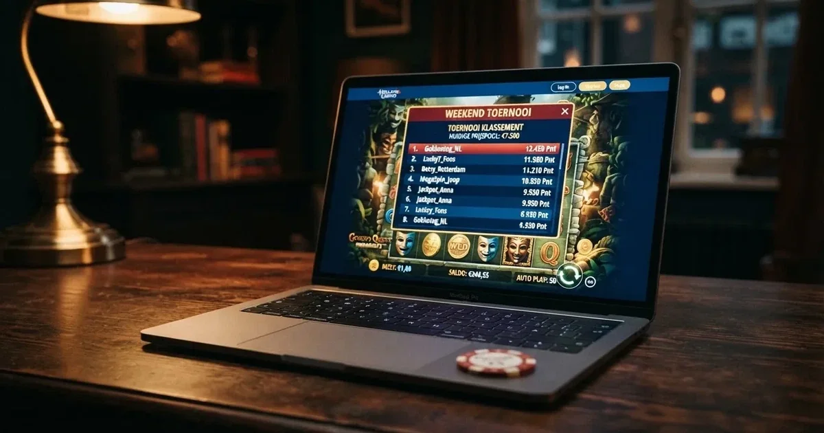 Casino toernooien online Nederland: ranglijst en gids 2026