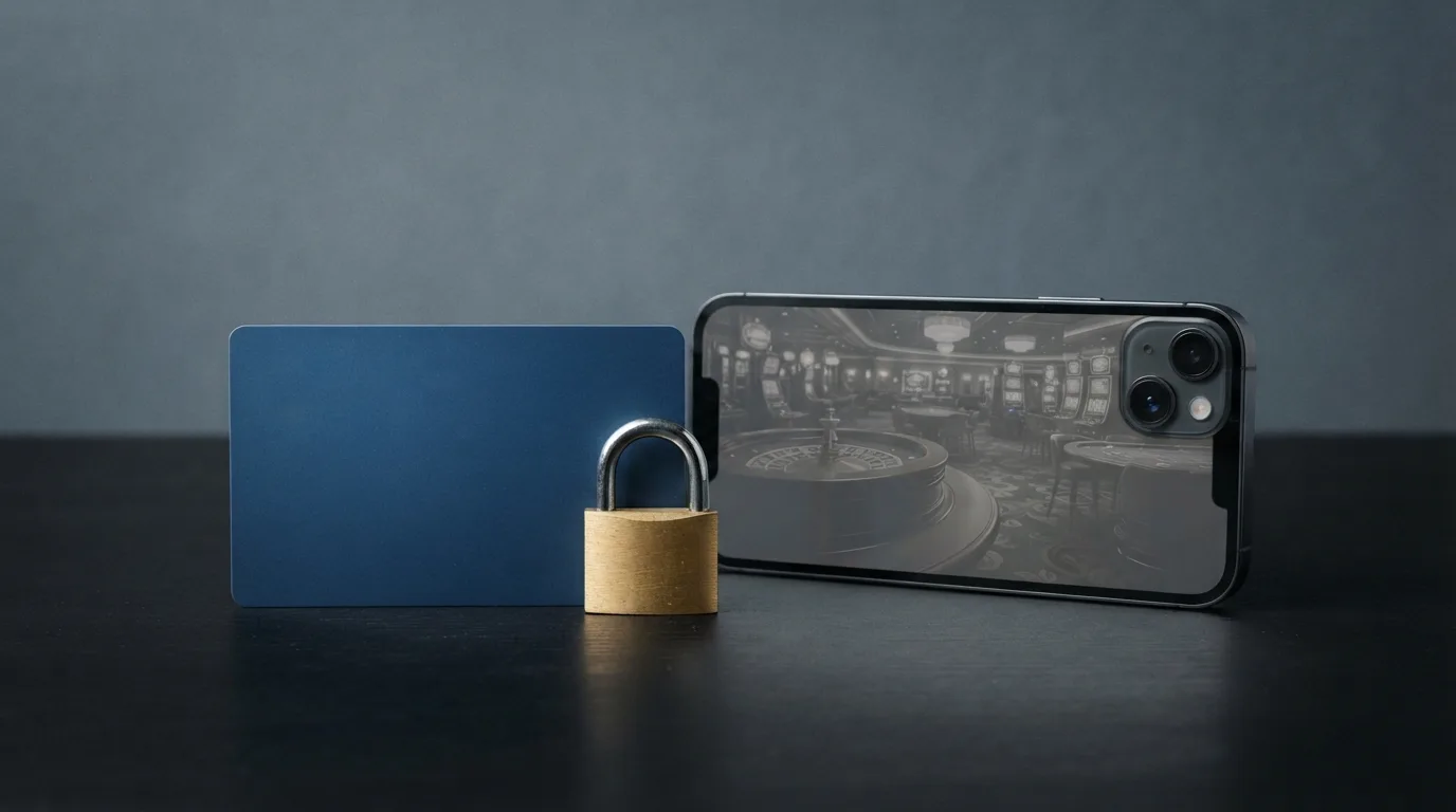 Een Nederlandse bankrekening met het woord 'tegenrekening' uitgelicht, met een geblokkeerd e-wallet-icoon ernaast